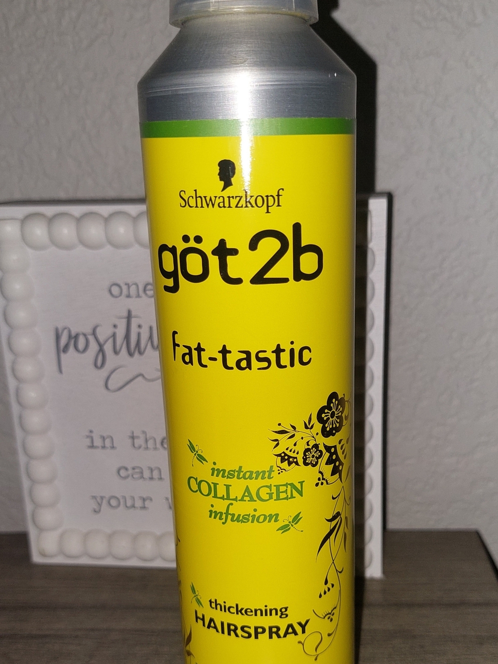 Got2b FAT-TASTIC Collagen Thickening Hairspray Aerosol 9 Oz NEW Schwarzkopf